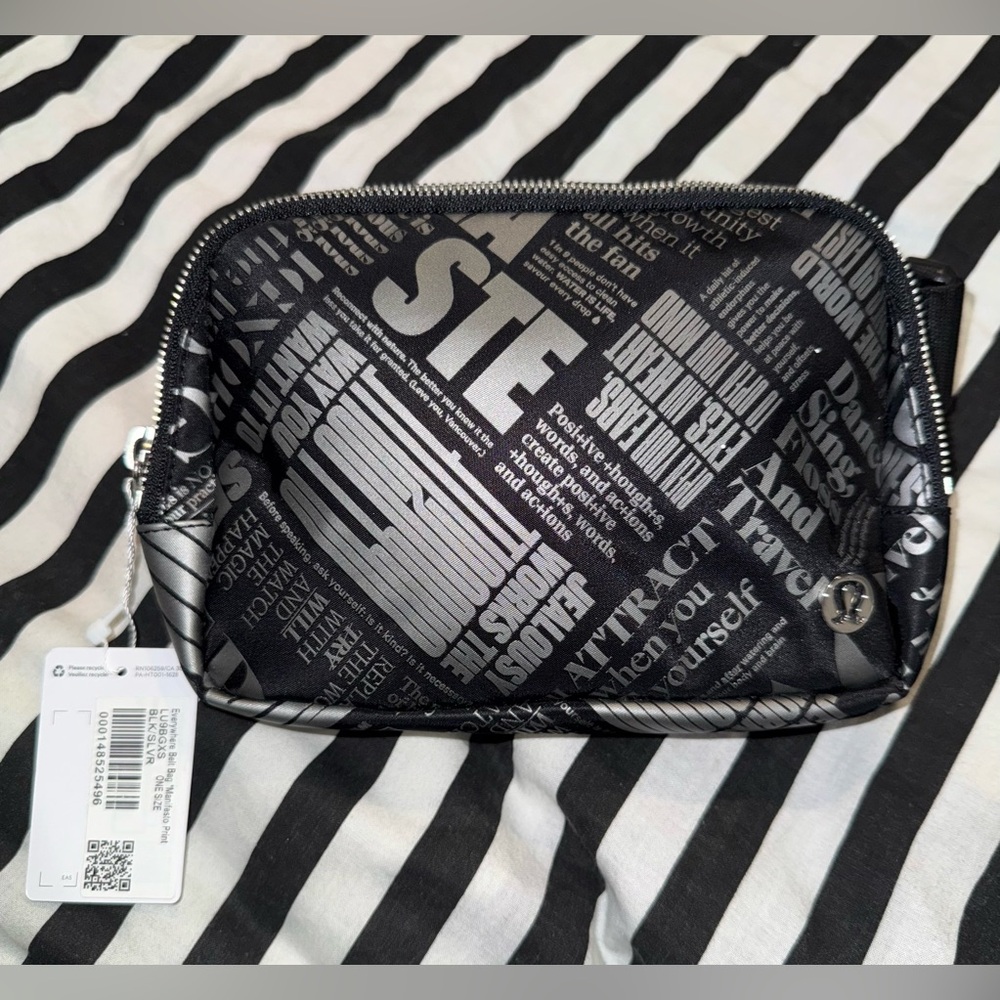 Stylish Black Printed Men's Bag‎ - Picture 7 of 8